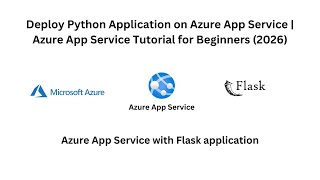 Deploy Python Application on Azure App Service | #azure App Service #tutorial for Beginners (2026)