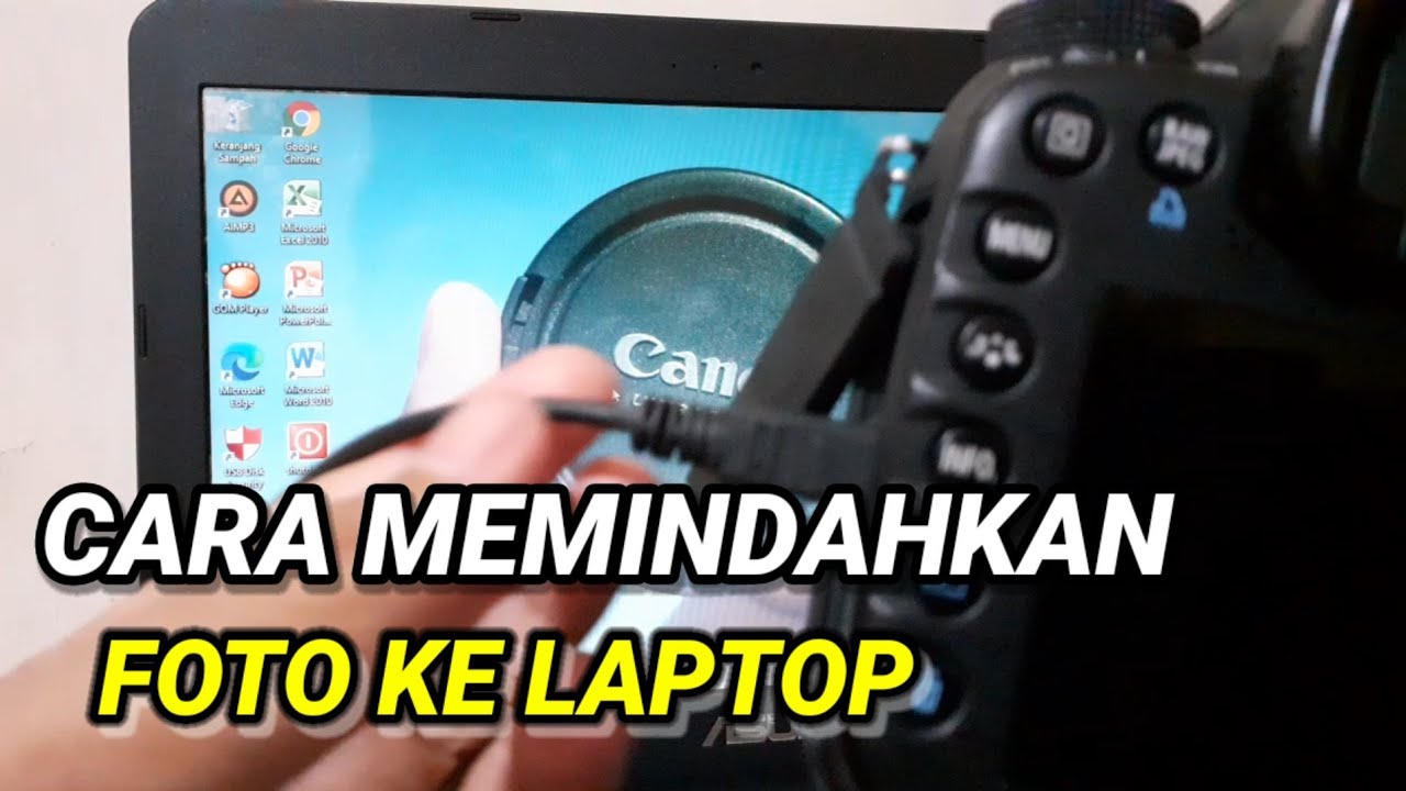 CARA MEMINDAHKAN FOTO DARI KAMERA KE LAPTOP/ HP - YouTube