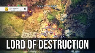 Lord Of Destruction Trophy (Destroy 15 Enemies With One Mega-Bomb) - Sky Force Anniversary