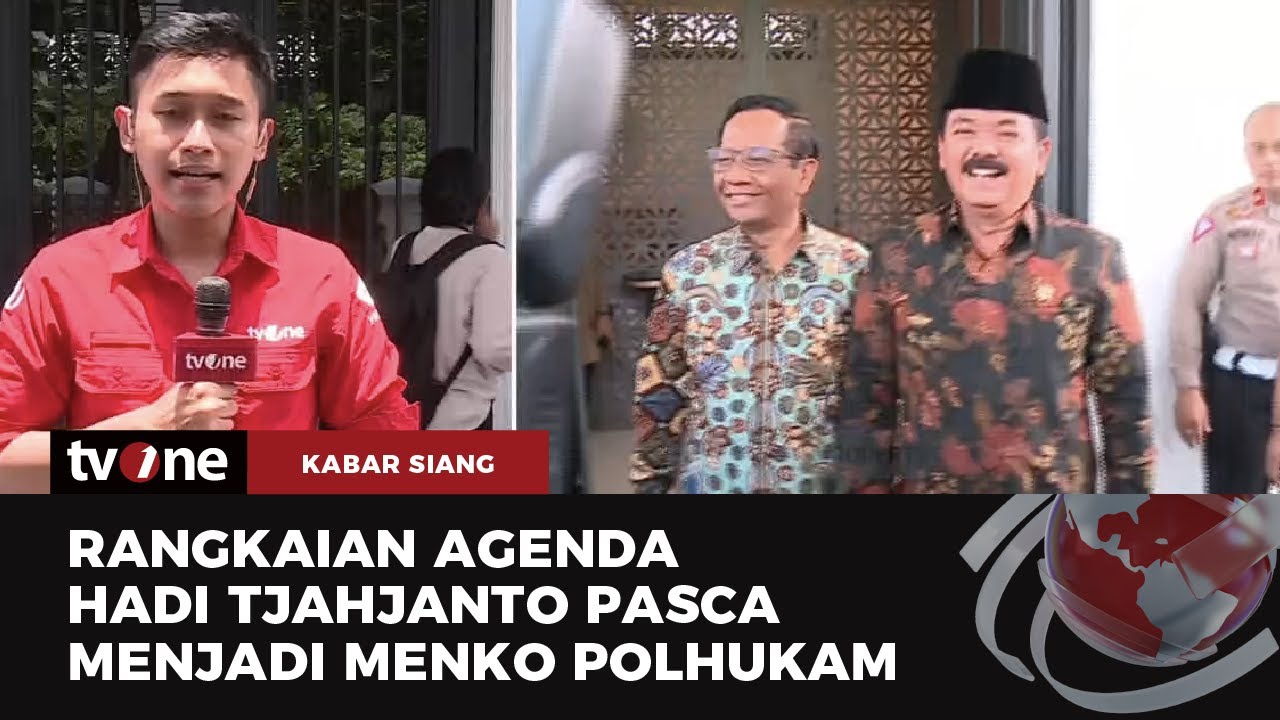 Hari Pertama Menko Polhukam, Hadi Tjahjanto Berkunjung Ke PBNU | Kabar ...