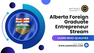 Alberta Foreign Graduate Entrepreneur