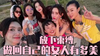 #桃花坞 众美女拍海边落日大片！才女、美女、甜妹齐聚成靓丽风景线！  #五十公里桃花坞s3