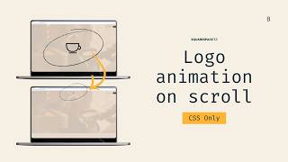 Big-to-Small Logo Scroll Effect in Squarespace (CSS Only)