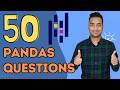 Solve 50 Pandas Questions in 2 hours