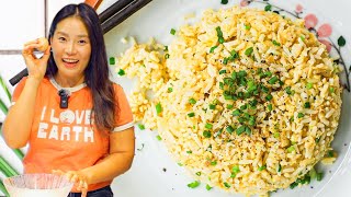 3 Minutes Egg Fried Rice Recipe