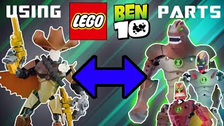 Using LEGO Ben 10 Constraction Parts in MOCs