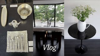 Vlog. 여름이좋아, 부디무드라 언박싱(부디무드라, 레히티, 울산카페)