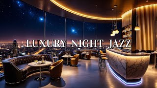 Luxury Night Jazz Bar in New York City 🍷 Relaxing Piano Jazz for Study, Work, and Peaceful Evenings