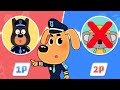 Who is the Best? Officer Dobermann or Little Koala - Help Officer to Win the Game - Babybus Games