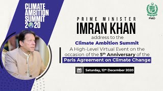 Live Stream | Prime Minister Imran Khan Address to the Climate Ambition Summit 2020