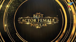 Nominations for the Best Actor Female (Popular) are out now!