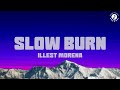 Slow Burn Lyrics Video -  Illest Morena