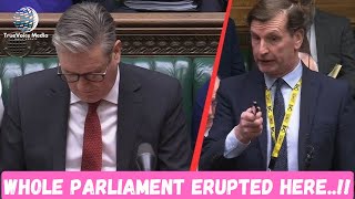 Watch how Parliament erupted in chaos when someone declared Keir Starmer the worst thing to ever.