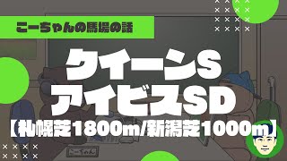 【クイーンS\u0026アイビスSD】札幌芝1800m＆新潟芝1000mの特徴と馬場傾向（トラックバイアス）