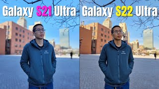 Samsung Galaxy S22 Ultra vs Galaxy S21 Ultra Camera Comparison