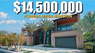 Inside a $14,500,000 FLORIDA MEGA MANSION | Luxury Home Tour | Peter J Ancona