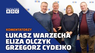 Komentatorzy polityczni: Łukasz Warzecha, Eliza Olczyk, Grzegorz Cydejko #polityka