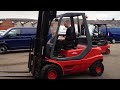 linde h30 diesel forklift truck