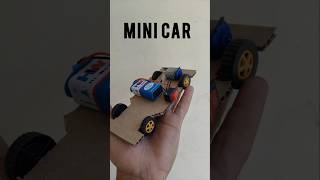 How to make mini car with motor Mini toy car at home #motor  #car#shorts#shortvideo #shortsfeed