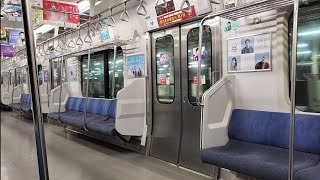 常磐快速線 松戸04:36始発電車 MAT - KSJ (車内撮影)