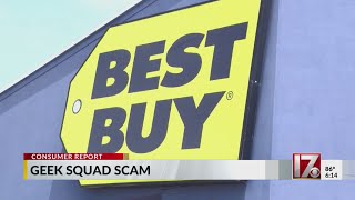 A new scam uses Best Buy's popular "Geek Squad" to steal money