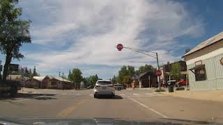 Driving through Westcliffe, Colorado