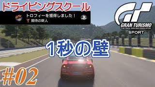 【GTS】四十路のおっさんがグランツーリスモSPORTで遊んでみた。#02【トロフィー : 期待の新人】