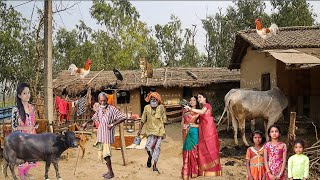 How Happy Is The Life Of Poor People In Indian Villages | Most Relaxing And Beautiful Villages