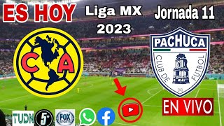 América vs. Pachuca en vivo, donde ver, a que hora juega América vs. Pachuca Liga MX 2023