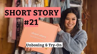 Short Story #21  Story Styling Box Review | Petite Fashion Unboxing \u0026 Try-On