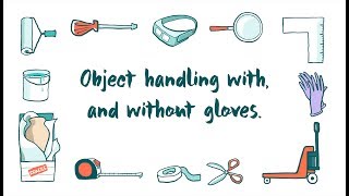 Object Handling with gloves and without