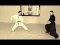 jo nage. aikido techiques against jo staff attacks.