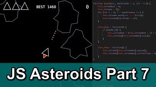 JS Asteroids Game Part 7 (Sound Effects and “Music”)