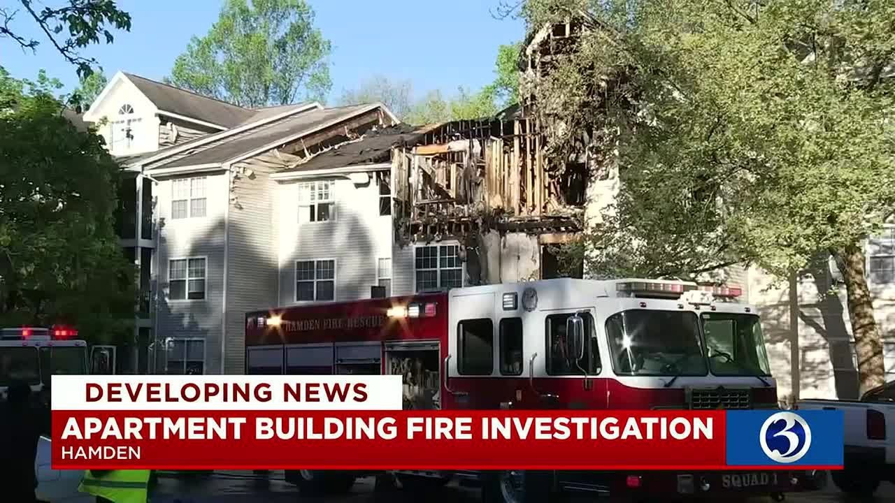 Dozens Displaced After Massive Fire Rips Through Hamden Apartment ...