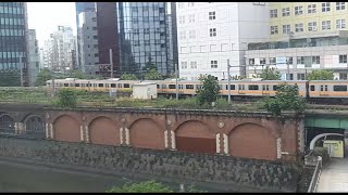 2023/8/14 中央・総武線各駅停車車窓（秋葉原駅→御茶ノ水駅）