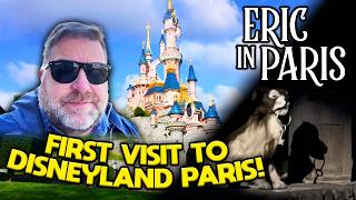 FIRST VISIT TO DISNEYLAND PARIS! - an AmERICan in Paris Vlog #1