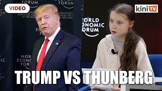 Thunberg vs Trump: A trillion trees is 'not enough'