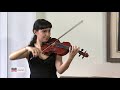 VIOLIN MASTERCLASS - SIBELIUS VIOLIN  CONCERTO IN D MINOR - HAGAI SHAHAM - 1st mov excerpt