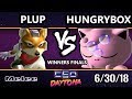 CEO 2018 SSBM - PG | Plup (Sheik, Fox) Vs Liquid | Hungrybox (Jigglypuff) Smash Melee Winners Finals