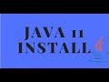 Java Tutorials - Java 11 installation