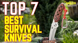✅7 Best Survival Knives 2022 | Best Survival Knife Reviews