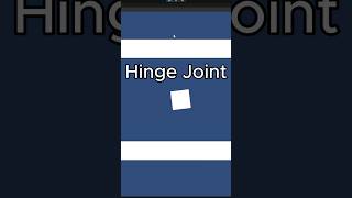 Hinge Joint in Unity Engine. #shorts