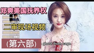 郑爽抚养权美国二审现场视频（第六部）Zheng Shuang's U.S. Custody Case Trial Video part 06