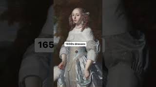 1650s 🆚 1750s dresses 💃|| baroque vs rococo || fashion history || 17th century || 18th century