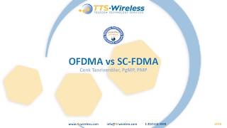 LTE OFDMA vs  SC FDMA