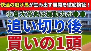 小倉大賞典2023 追い切り後【買いの1頭】公開！2017年はハイペースでも逃げ切り勝ち！激流での好走に求められる条件とは？