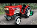 Yanmar YM2020 2WD Compact Tractor & New Flail Mower