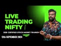 Bank Nifty50:SEP 12TH Live Options Trading today#BankNiftyTradingLive|In 2024 Learn Trading Easy Way