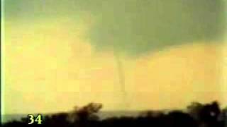 First Tornado Caught on VHS (1978)