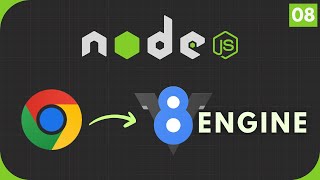 Node.js Tutorial #8 : Chrome V8 Engine : The Heart of Modern JavaScript Explained 🧑‍💻